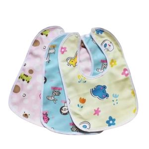 Soft Cotton Bib for Baby Multicolor - 3pcs